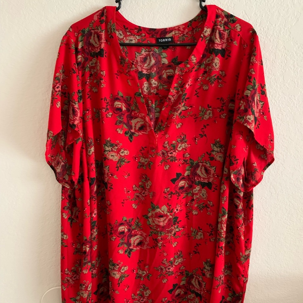 Torrid Rayon Top